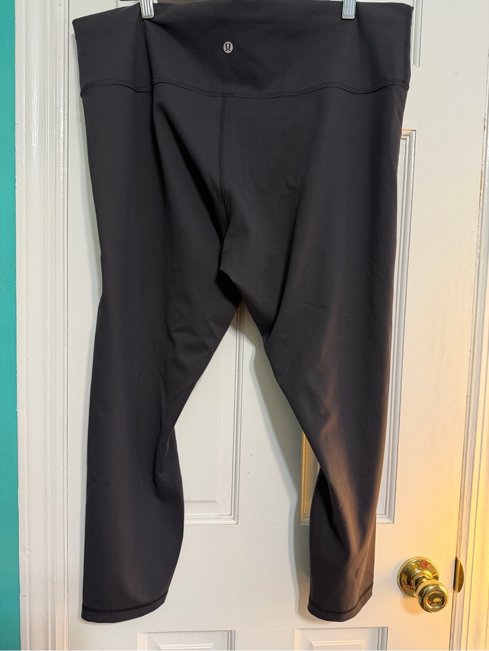 Lululemon wonder train, size 20, new without tags, 23 inch cropped length, $44